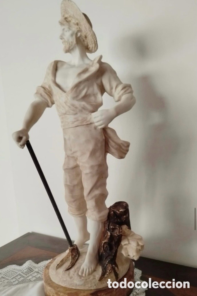 Antig&uuml;edades: Figura campesino Madrassi - Foto 1