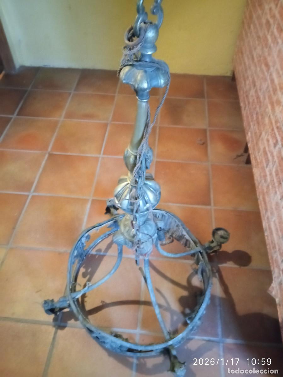 Antig&uuml;edades: l&aacute;mpara muy antig&uuml;a - Foto 13