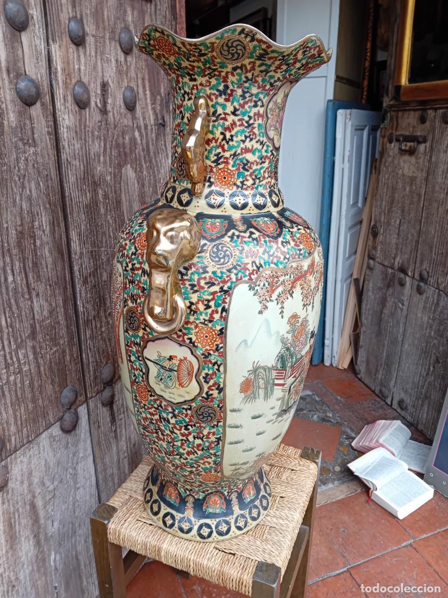 Antig&uuml;edades: Jarr&oacute;n de Satsuma style made in China - Foto 2