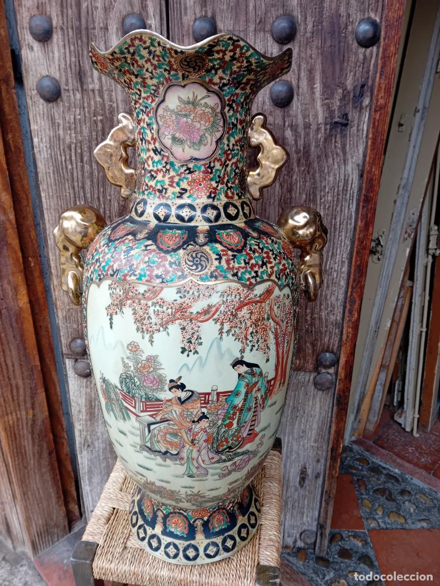 Antig&uuml;edades: Jarr&oacute;n de Satsuma style made in China - Foto 4