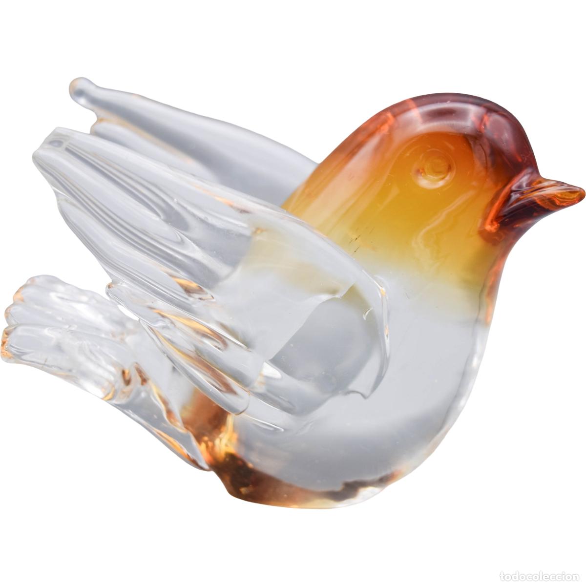 Antig&uuml;edades: Murano - P&aacute;jaro de cristal - Foto 1
