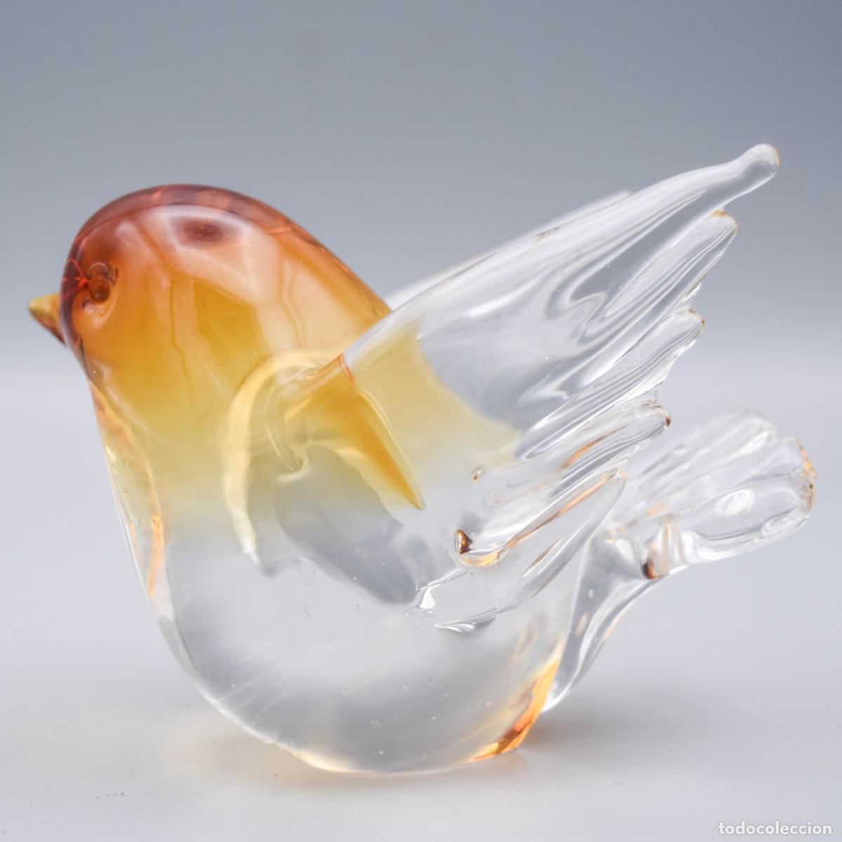 Antig&uuml;edades: Murano - P&aacute;jaro de cristal - Foto 4