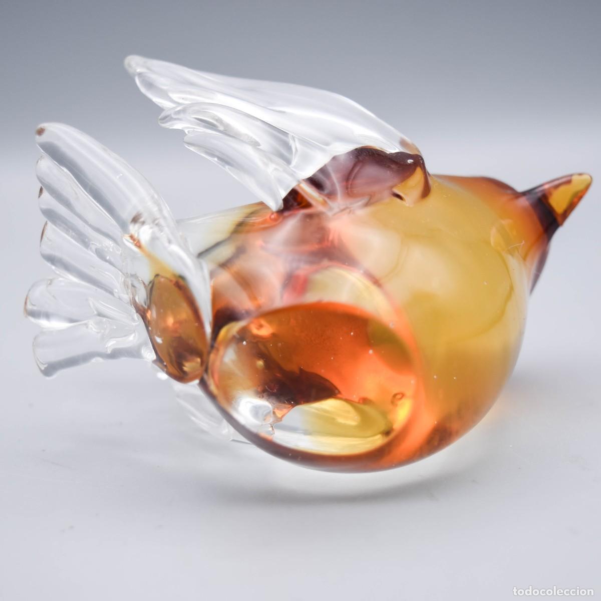 Antig&uuml;edades: Murano - P&aacute;jaro de cristal - Foto 6