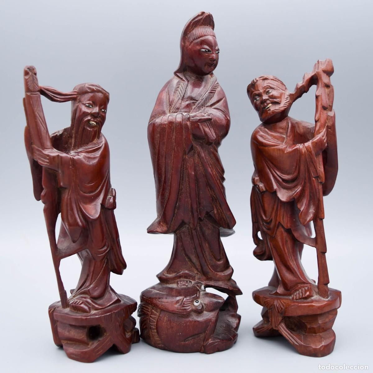 Antig&uuml;edades: Figuras de madera (3) - Foto 2