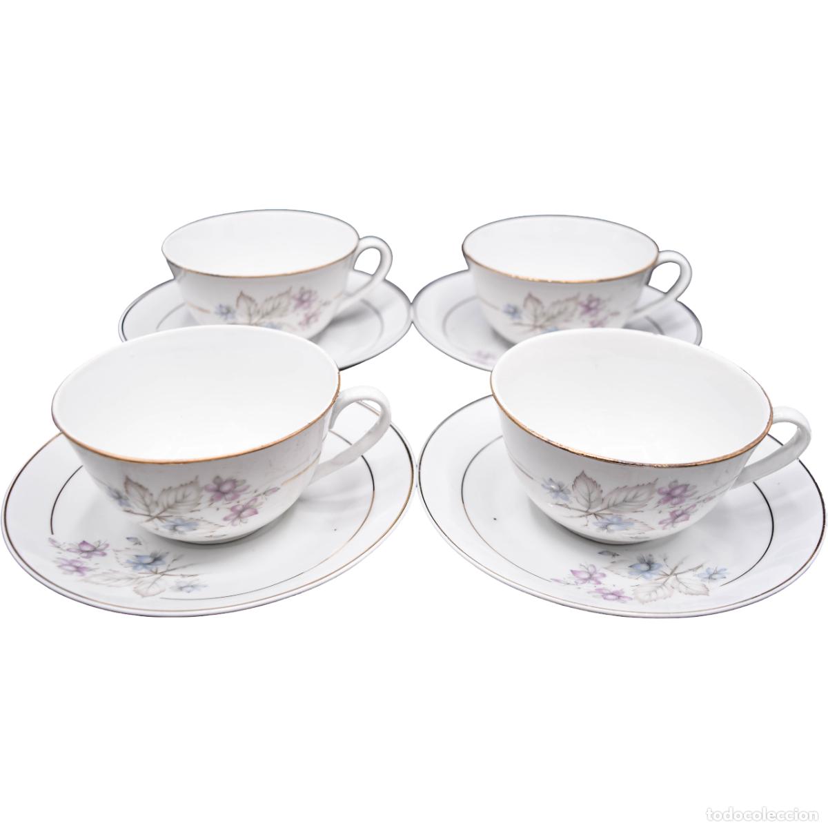 Antig&uuml;edades: Porcelana - Tazas (4) - Foto 1