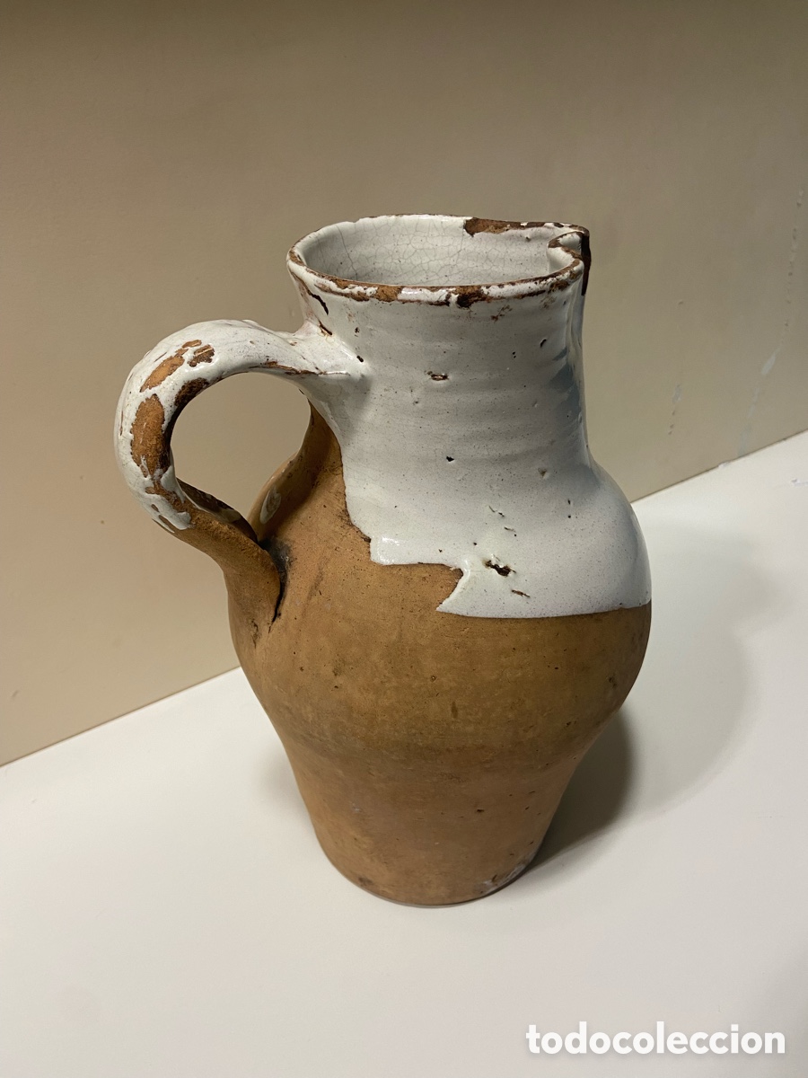 Antig&uuml;edades: Cer&aacute;mica vasca jarra - Foto 3