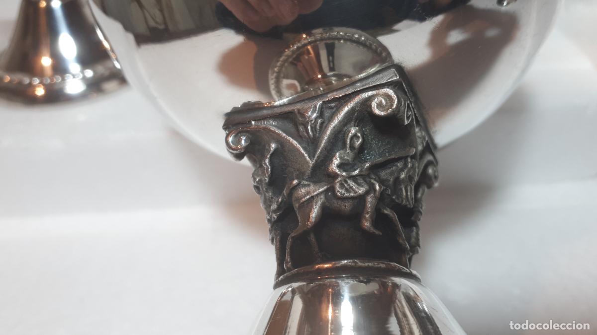 Antig&uuml;edades: Copas de alpaca, juego de 6. - Foto 3