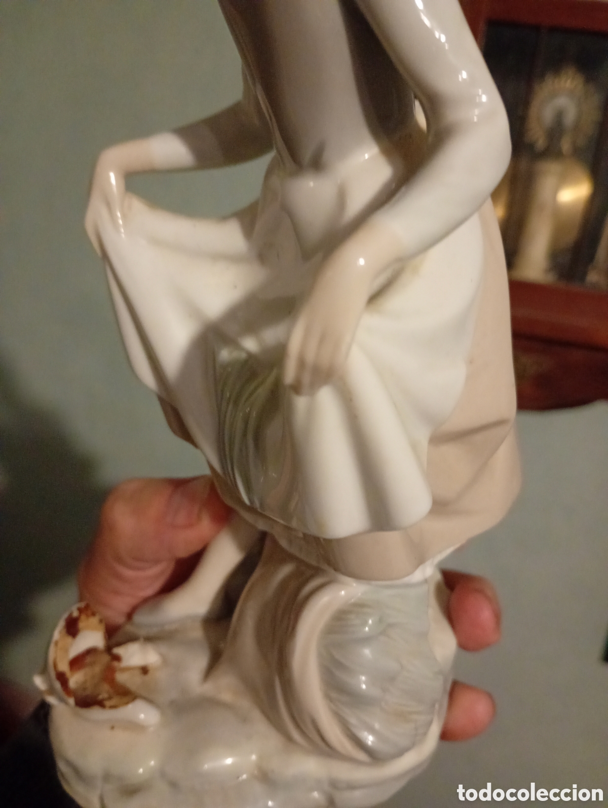 Antig&uuml;edades: FIGURA EN PORCELANA LLADR&Oacute; - Foto 2