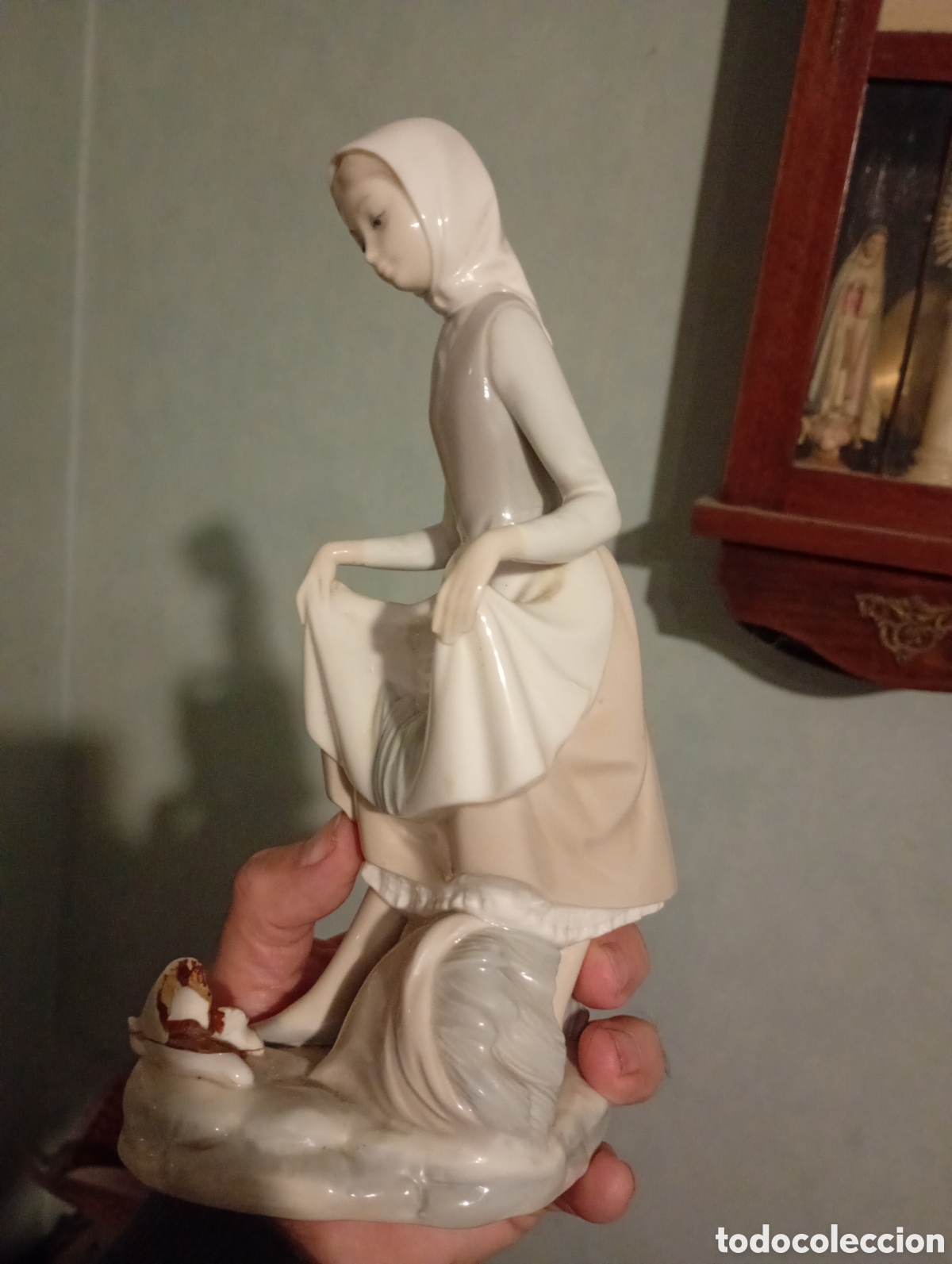 Antig&uuml;edades: FIGURA EN PORCELANA LLADR&Oacute; - Foto 3