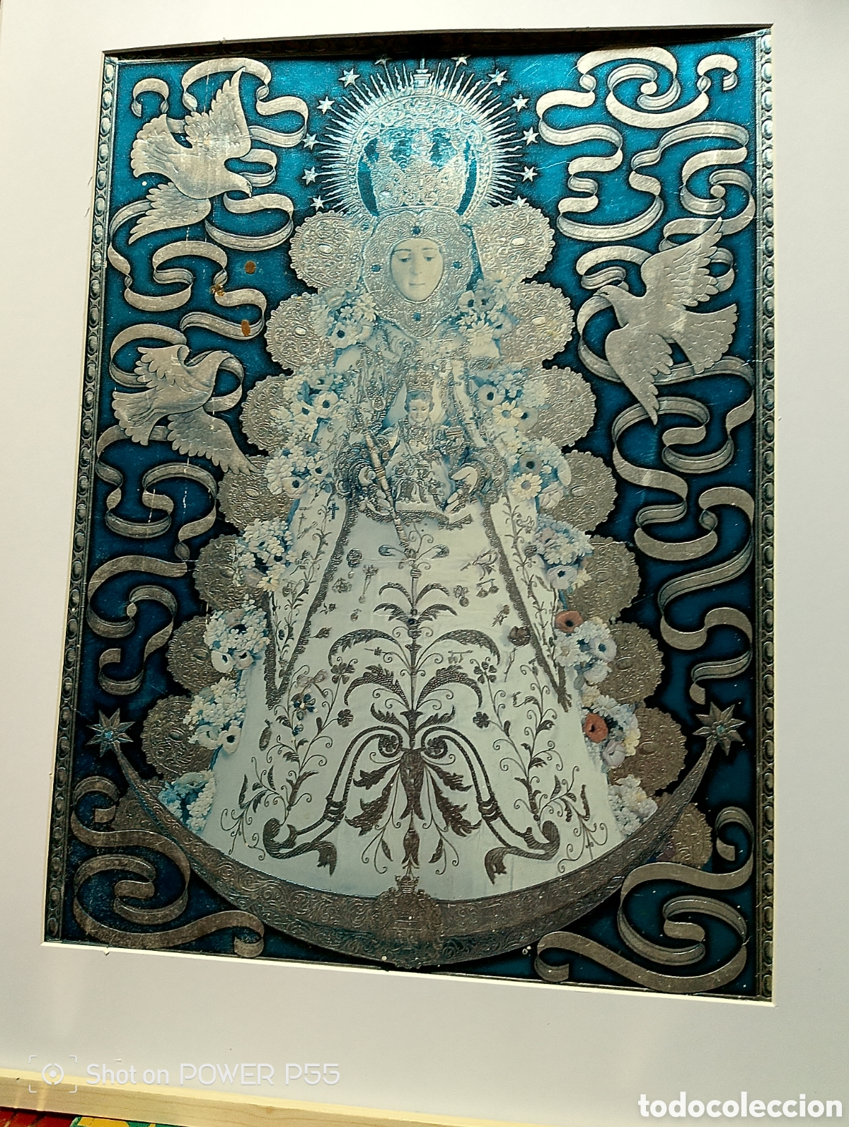 Antig&uuml;edades: Cuadro virgen del rocio - Foto 1