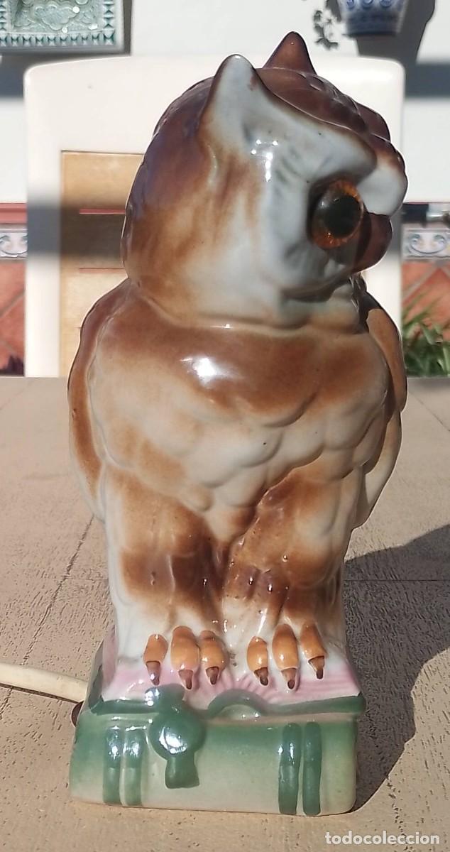 Antig&uuml;edades: L&aacute;mpara de Perfume Figura de B&uacute;ho - Foto 3