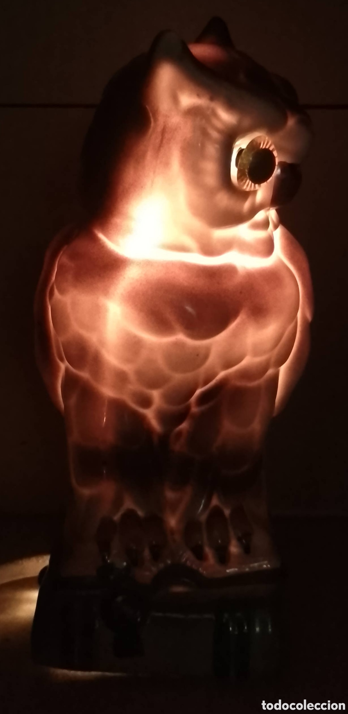 Antig&uuml;edades: L&aacute;mpara de Perfume Figura de B&uacute;ho - Foto 9