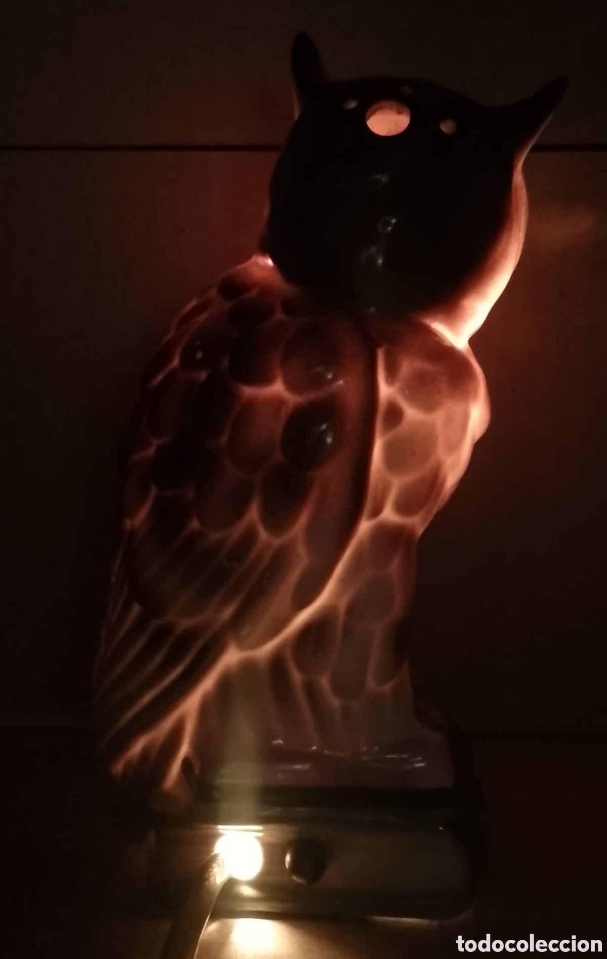 Antig&uuml;edades: L&aacute;mpara de Perfume Figura de B&uacute;ho - Foto 10