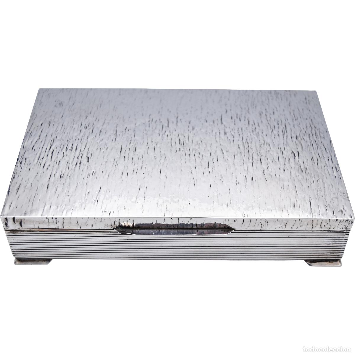 Antig&uuml;edades: Caja cigarrera de plata - Foto 2