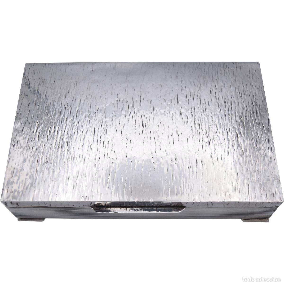 Antig&uuml;edades: Caja cigarrera de plata - Foto 3