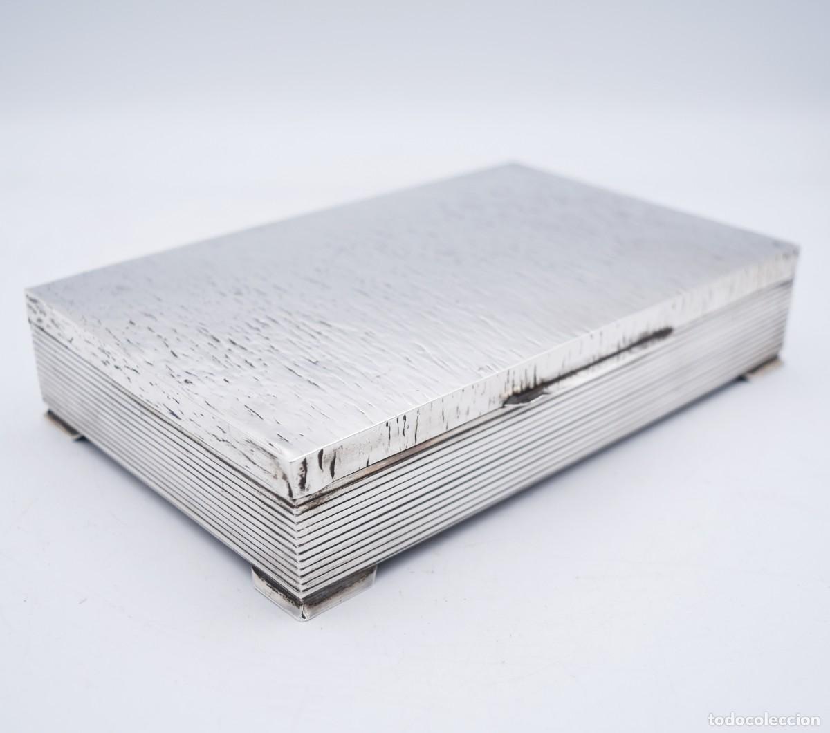 Antig&uuml;edades: Caja cigarrera de plata - Foto 5