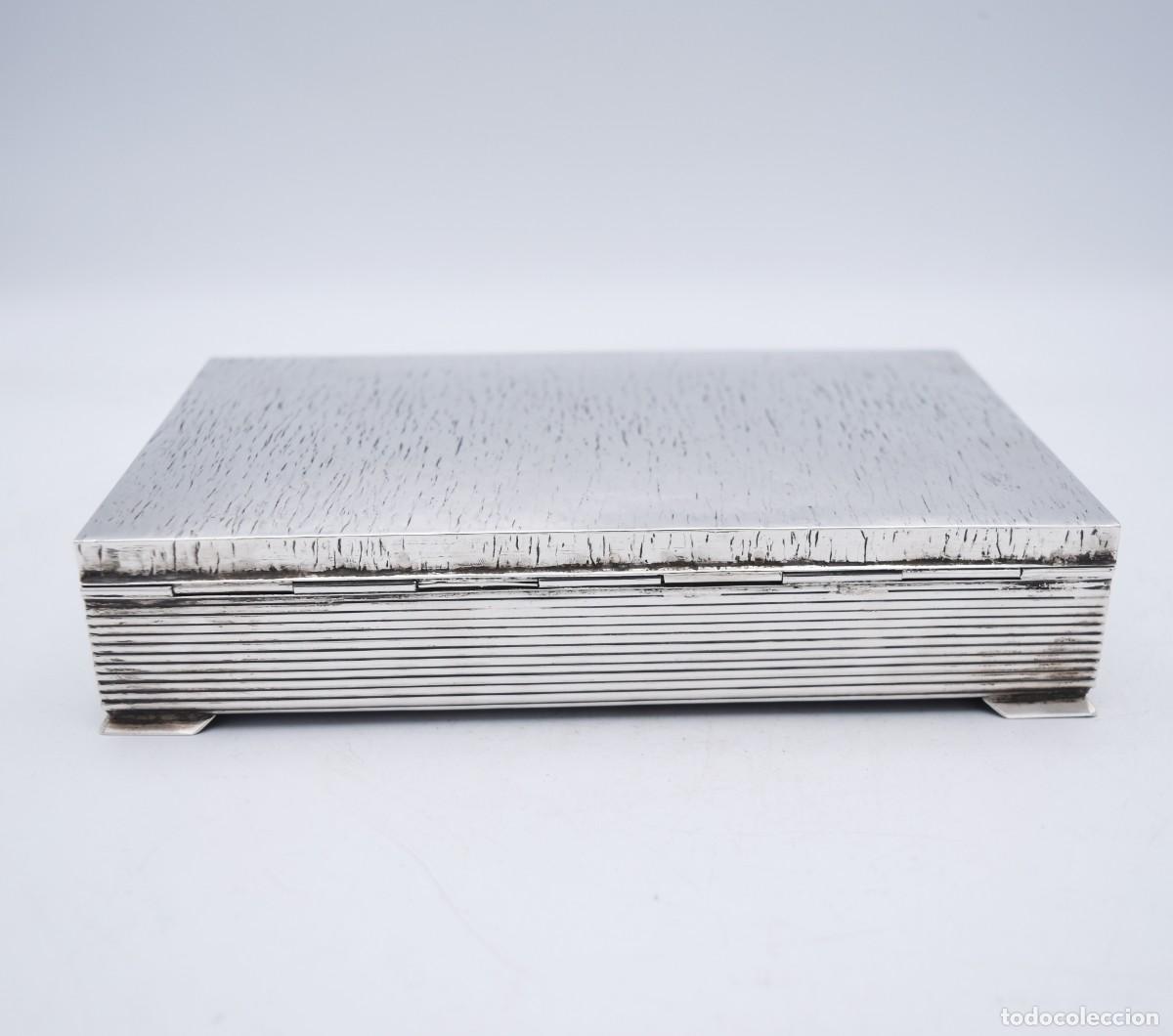 Antig&uuml;edades: Caja cigarrera de plata - Foto 7