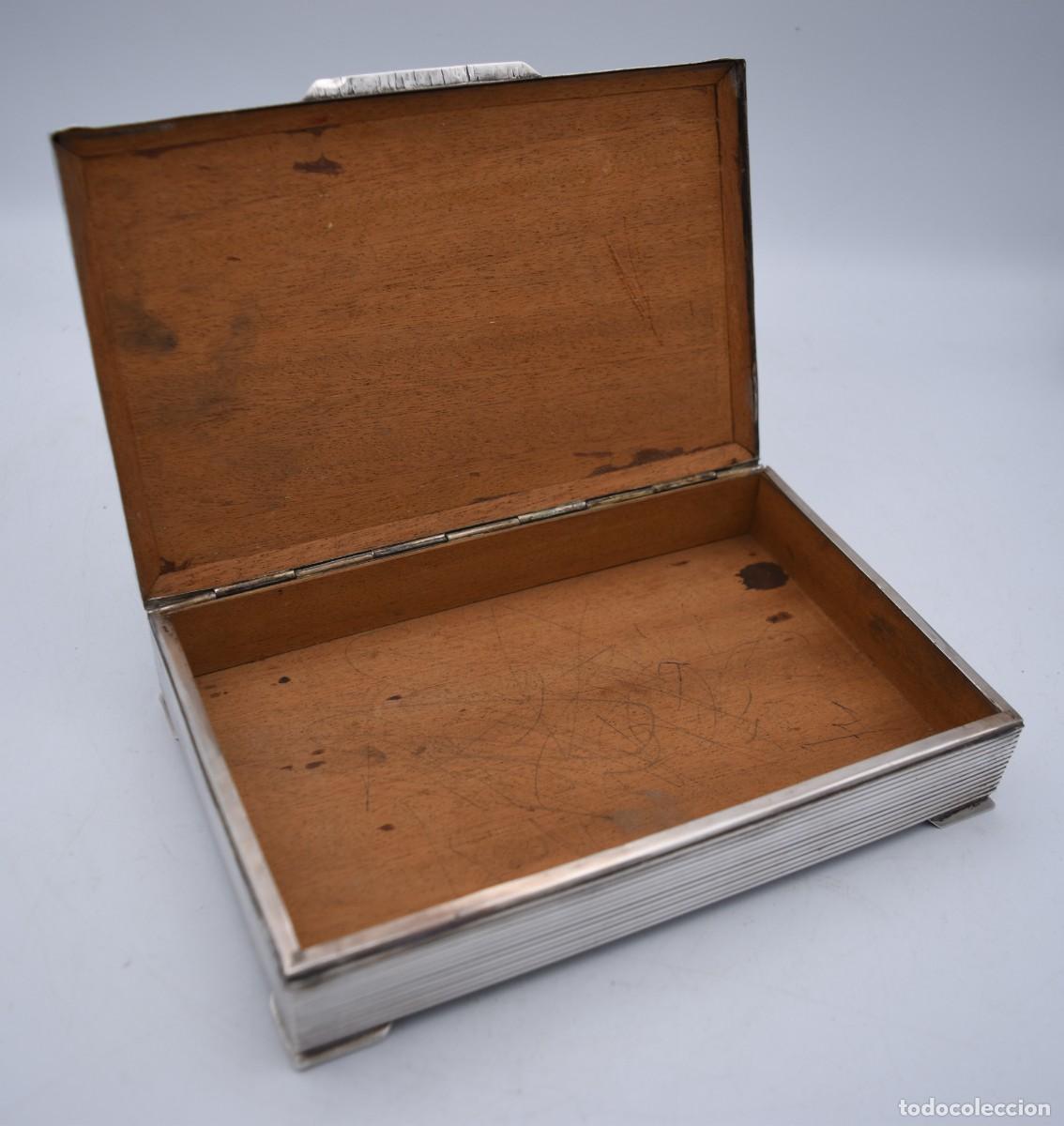 Antig&uuml;edades: Caja cigarrera de plata - Foto 9