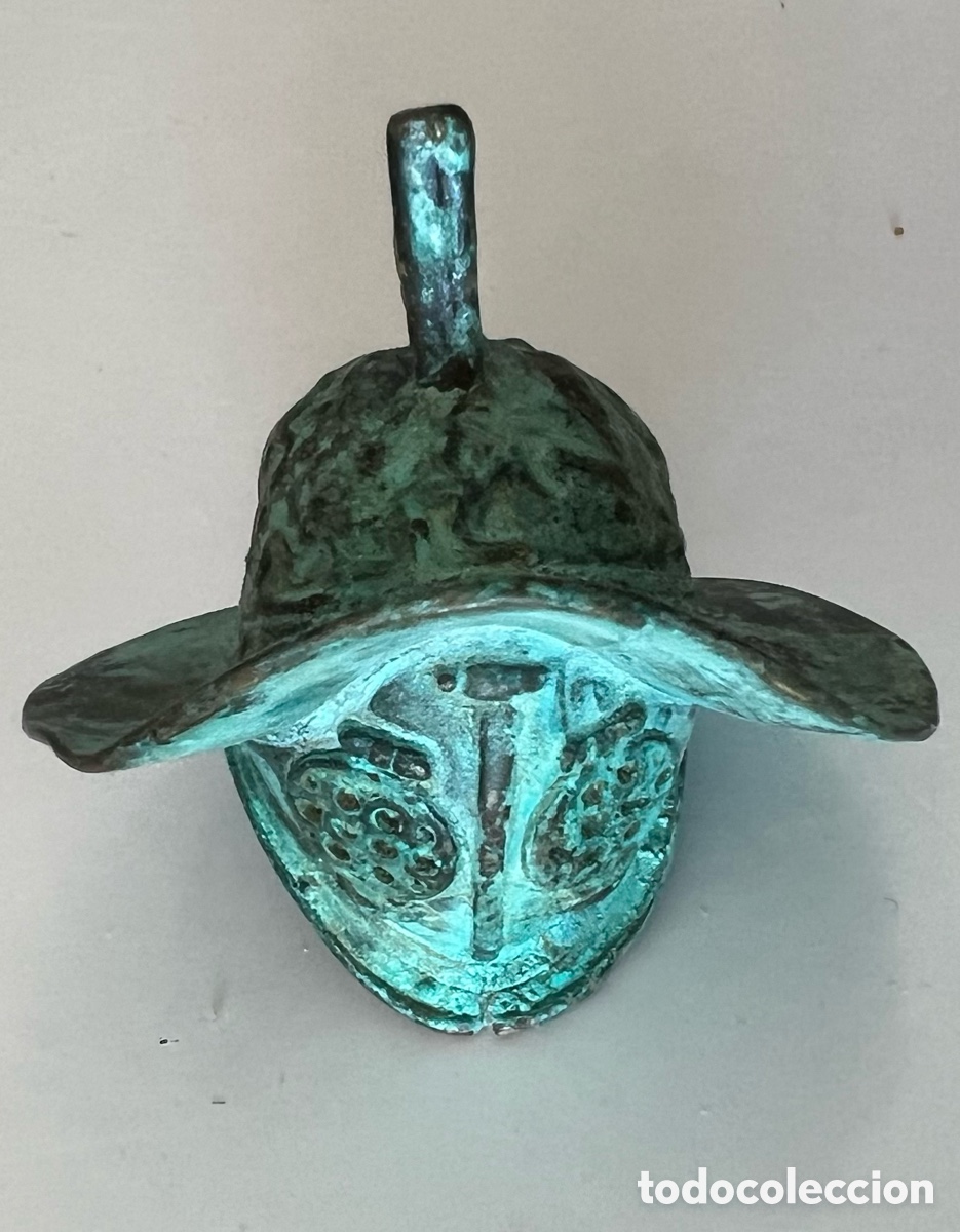 Antig&uuml;edades: Casco de bronce de gladiador de Pompeya - Foto 11