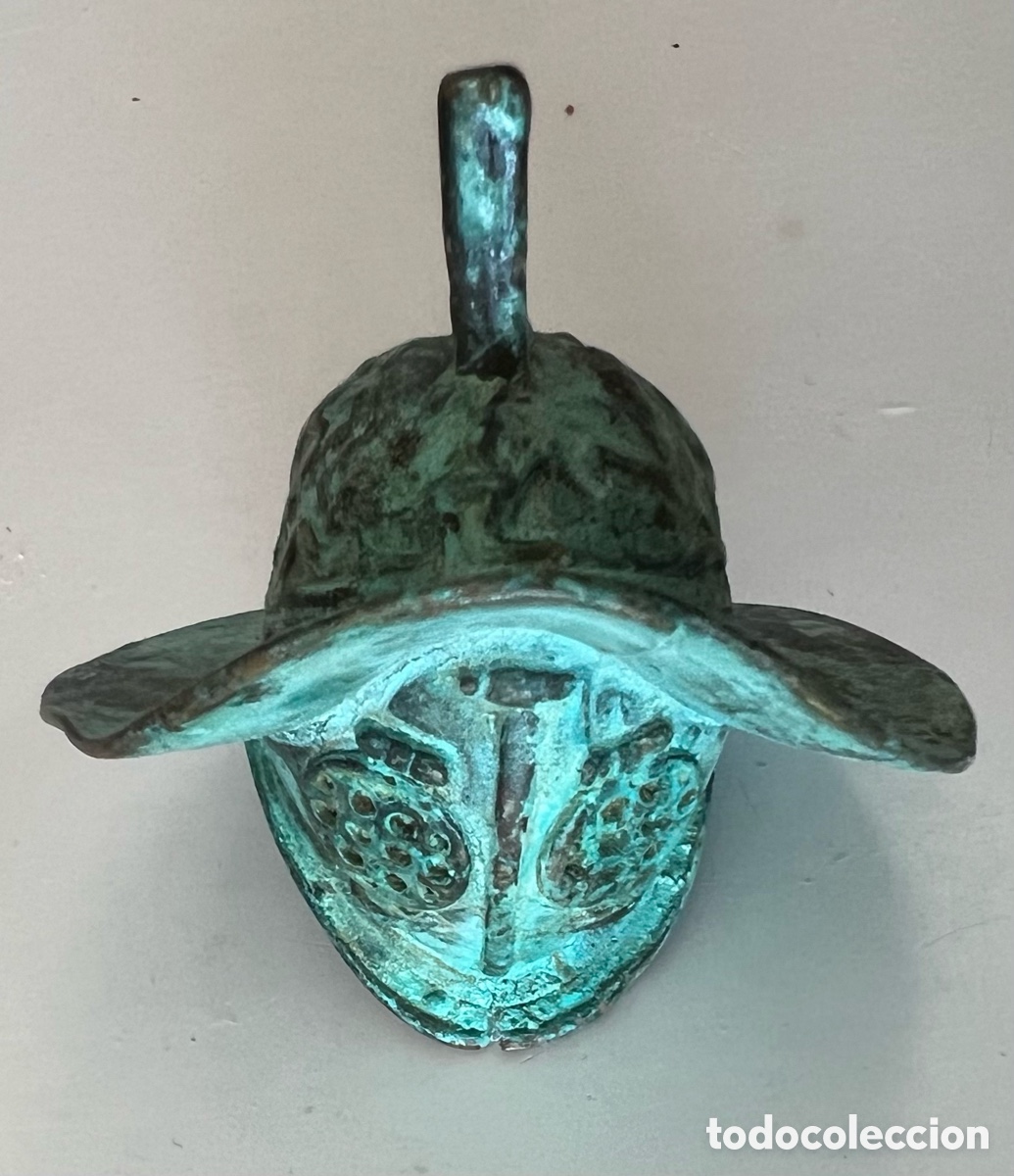Antig&uuml;edades: Casco de bronce de gladiador de Pompeya - Foto 14