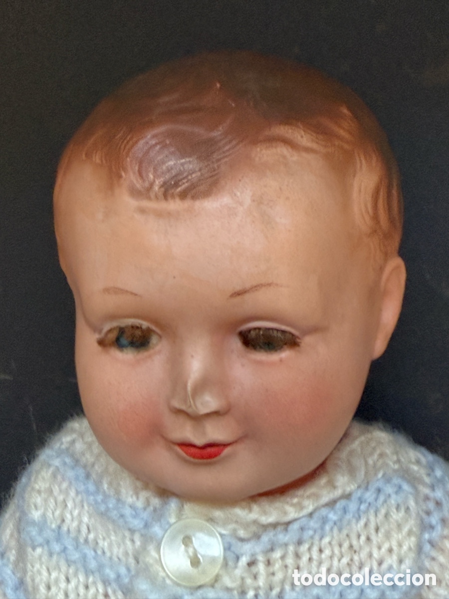 Antig&uuml;edades: Petitcollin mu&ntilde;eco antiguo Francia - Foto 8