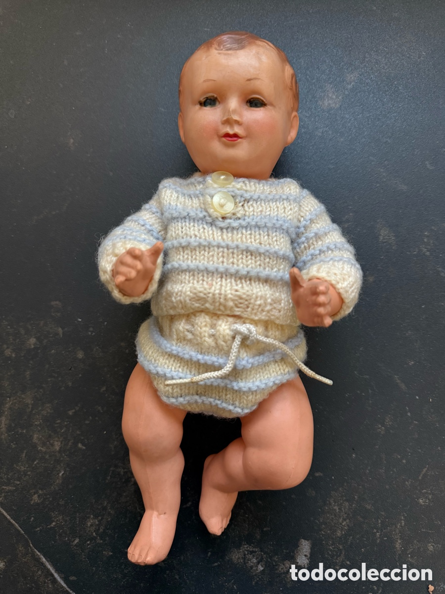 Antig&uuml;edades: Petitcollin mu&ntilde;eco antiguo Francia - Foto 1