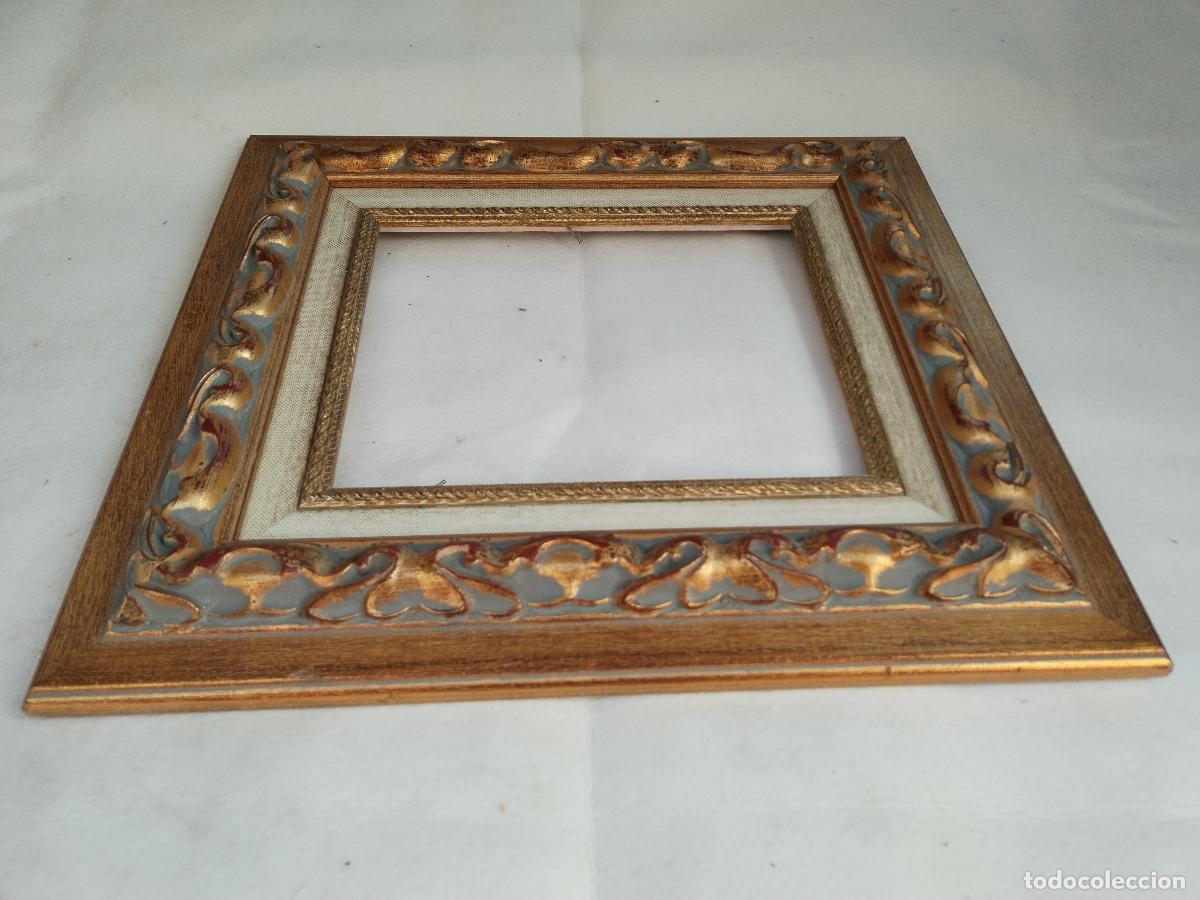Antig&uuml;edades: marco de madera dorado - Foto 3
