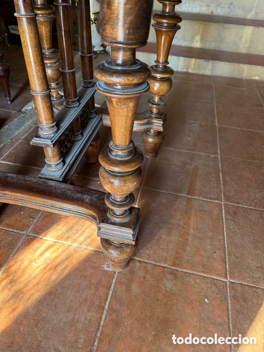 Antig&uuml;edades: Mesa espa&ntilde;ola en madera - Foto 5