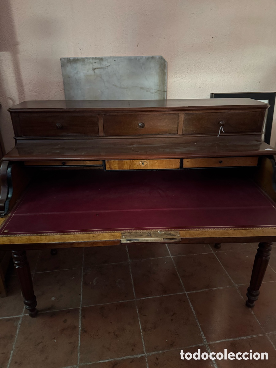 Antig&uuml;edades: Bonito Bureau en madera - Foto 2