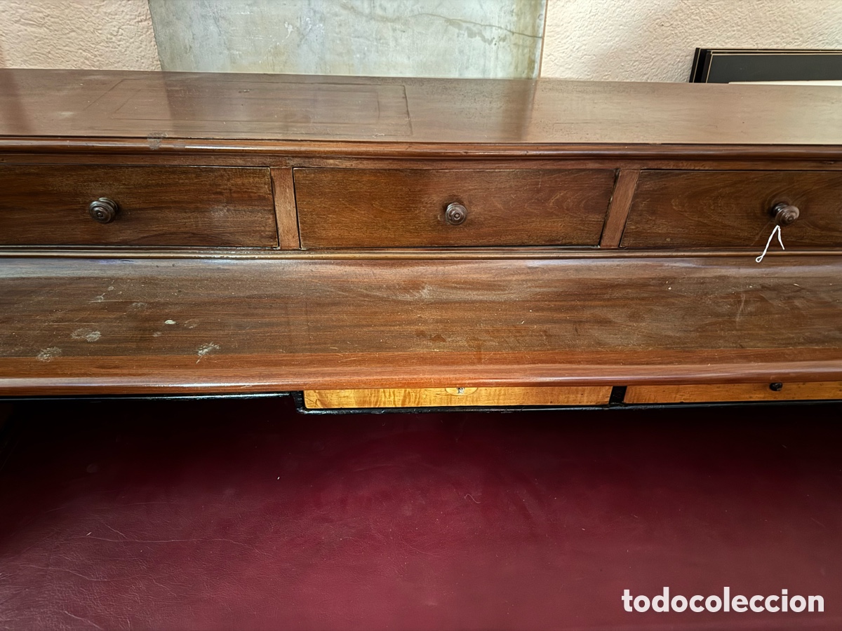 Antig&uuml;edades: Bonito Bureau en madera - Foto 3