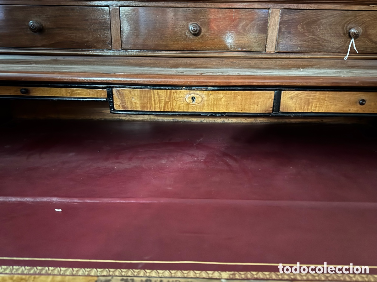 Antig&uuml;edades: Bonito Bureau en madera - Foto 4