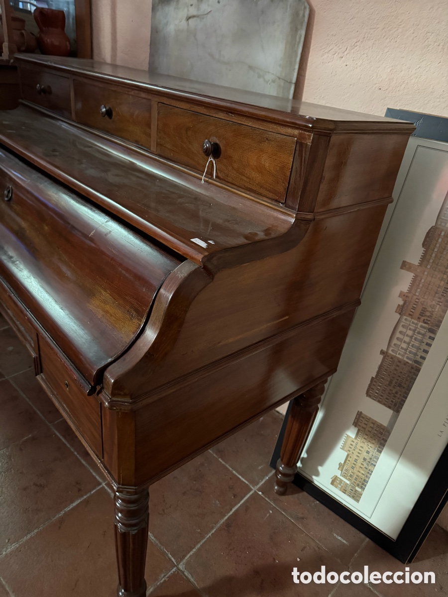 Antig&uuml;edades: Bonito Bureau en madera - Foto 5
