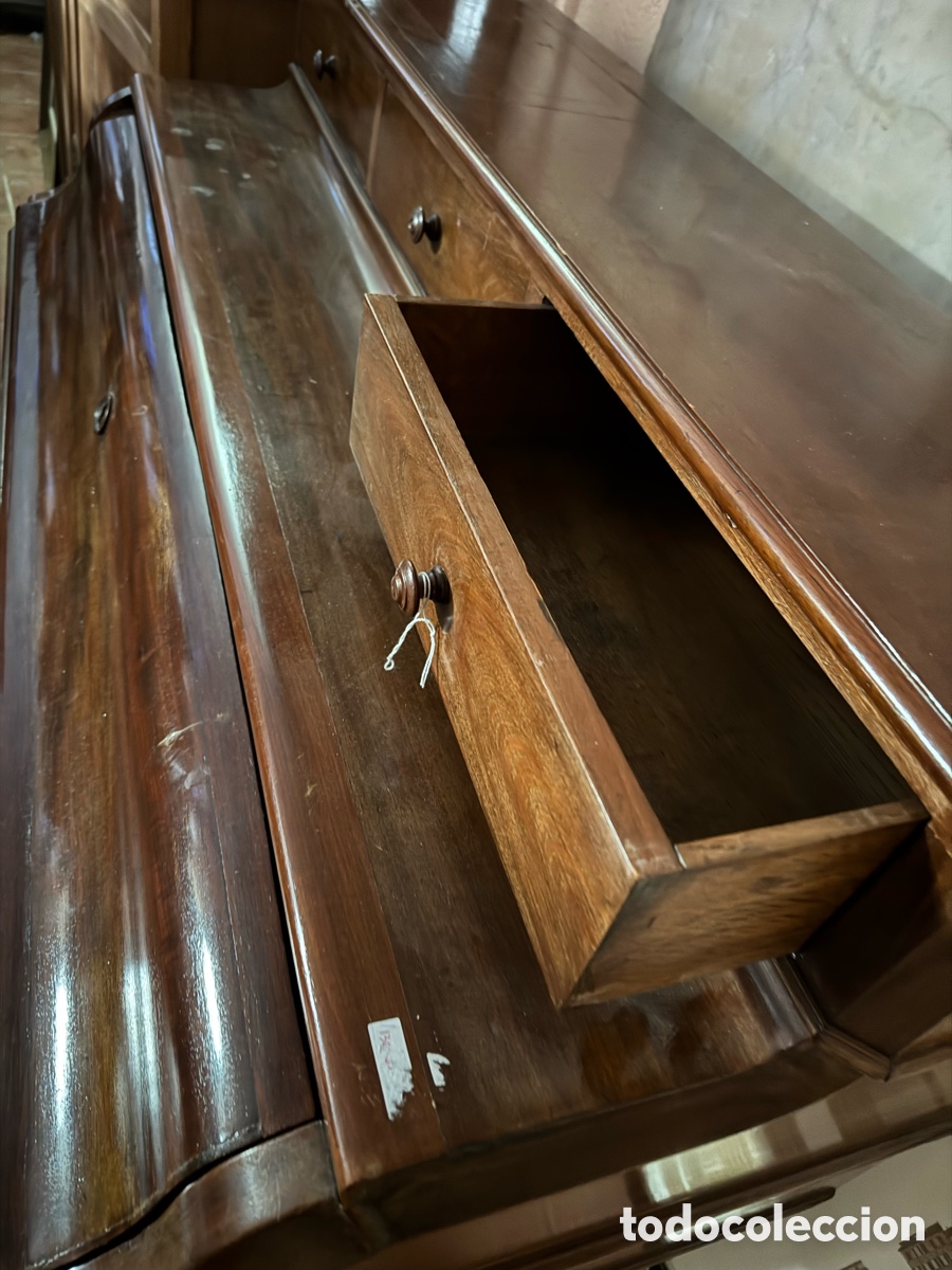 Antig&uuml;edades: Bonito Bureau en madera - Foto 6