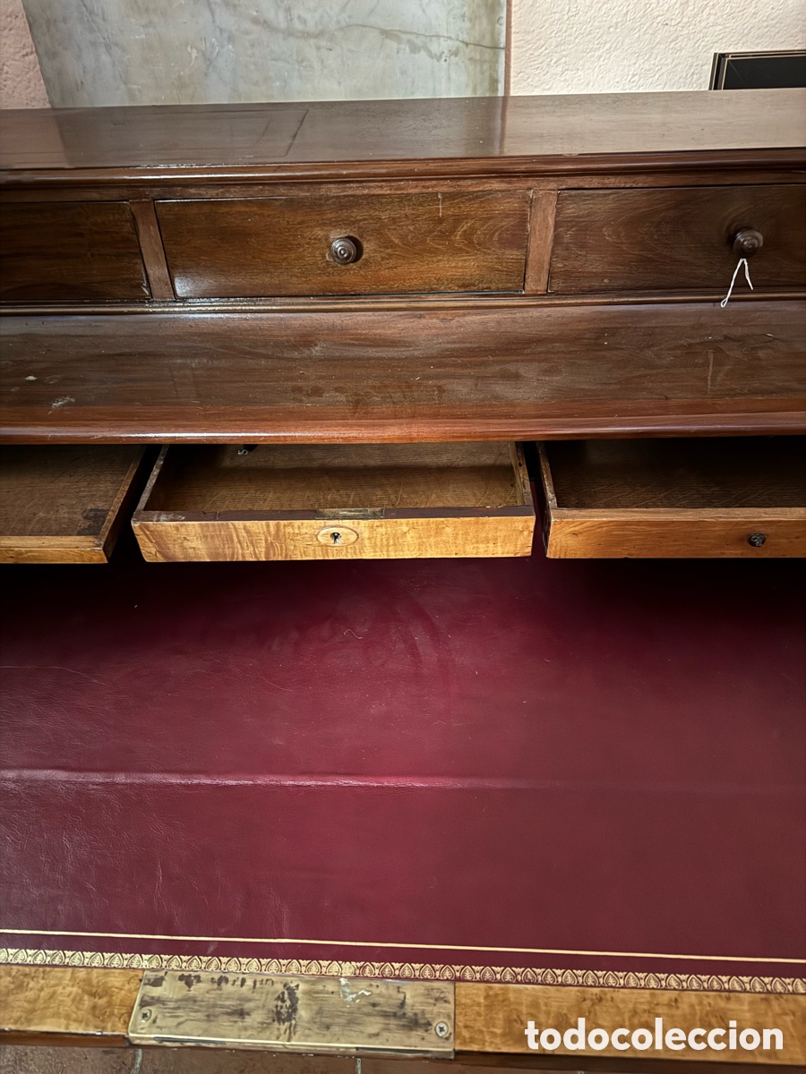 Antig&uuml;edades: Bonito Bureau en madera - Foto 11