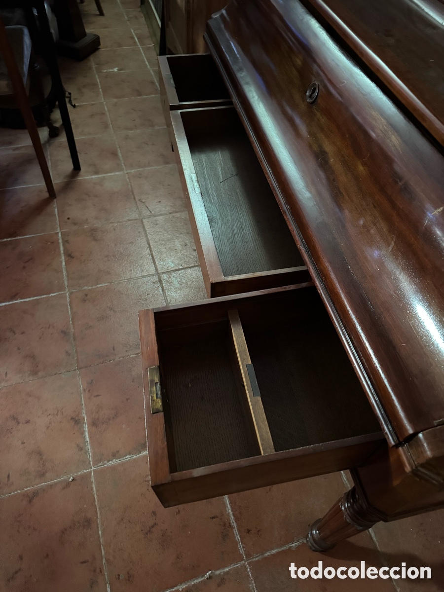 Antig&uuml;edades: Bonito Bureau en madera - Foto 12