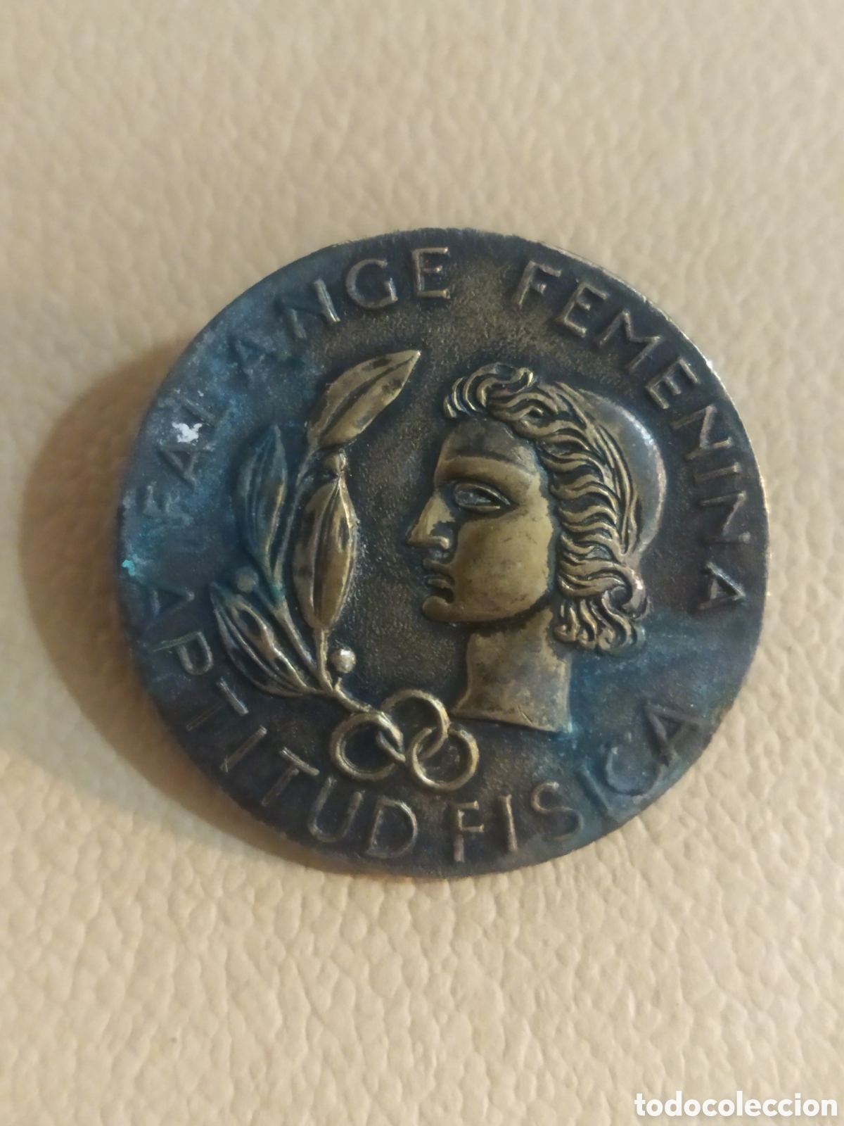 Antig&uuml;edades: INSIGNIA FALANGE ANTIGUA - Foto 1
