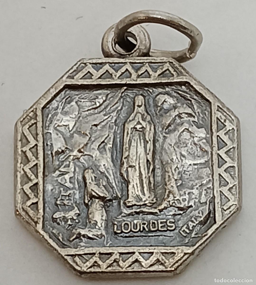 Antig&uuml;edades: MEDALLA VIRGEN DE LOURDES - Foto 2
