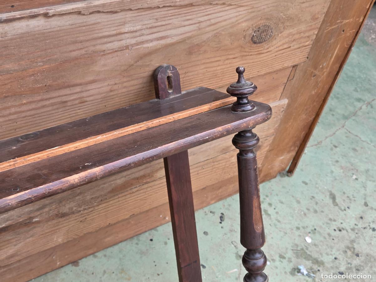 Antig&uuml;edades: estante de madera antigua - Foto 4