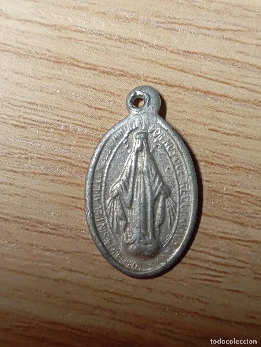 Antig&uuml;edades: Medalla religiosa de la Virgen Maria - Foto 1