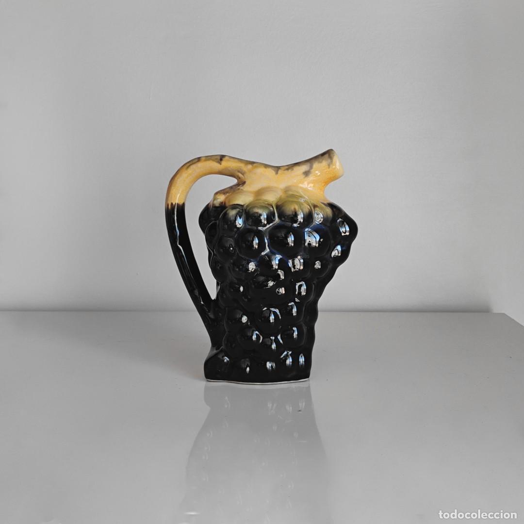 Antig&uuml;edades: JARRA DE CERAMICA CON FORMA DE RACIMO DE UVAS - Foto 3