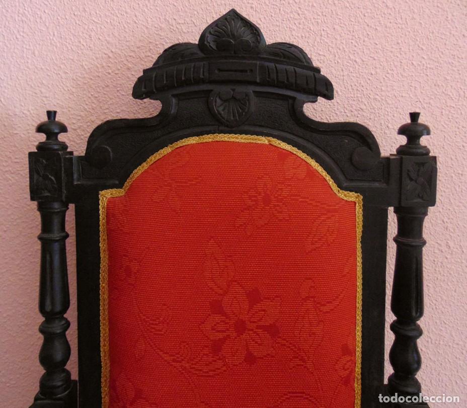 Antig&uuml;edades: Sill&oacute;n del finales del XIX o principios del XX. - Foto 3