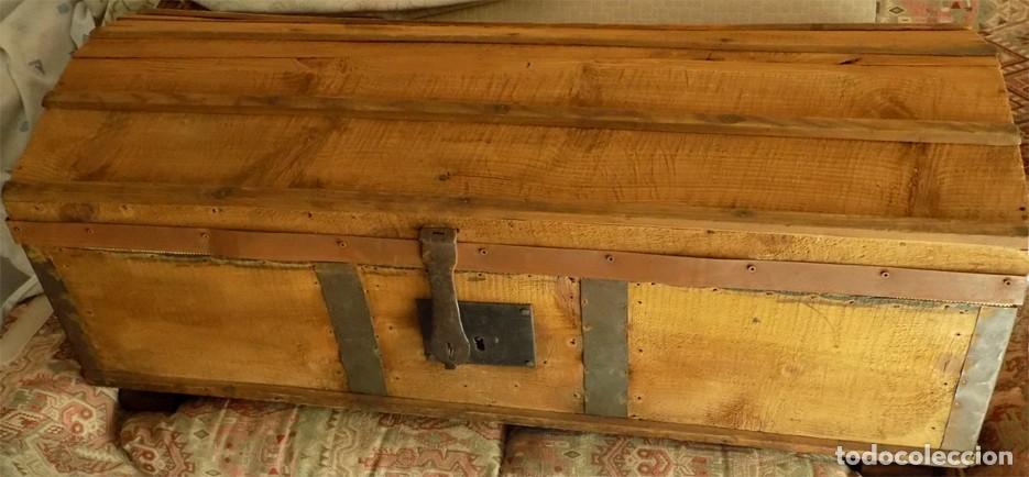 Antig&uuml;edades: GRAN ARC&Oacute;N DE MADERA DEL SIGLO XIX. - Foto 1