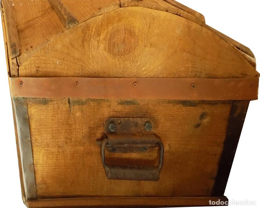 Antig&uuml;edades: GRAN ARC&Oacute;N DE MADERA DEL SIGLO XIX. - Foto 4