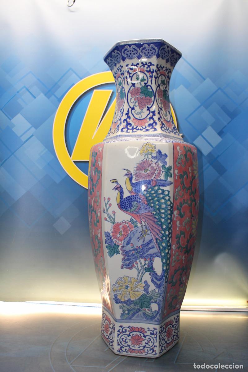 Antig&uuml;edades: Gran jarr&oacute;n porcelana china. - Foto 3