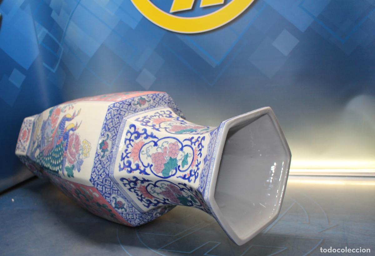 Antig&uuml;edades: Gran jarr&oacute;n porcelana china. - Foto 6