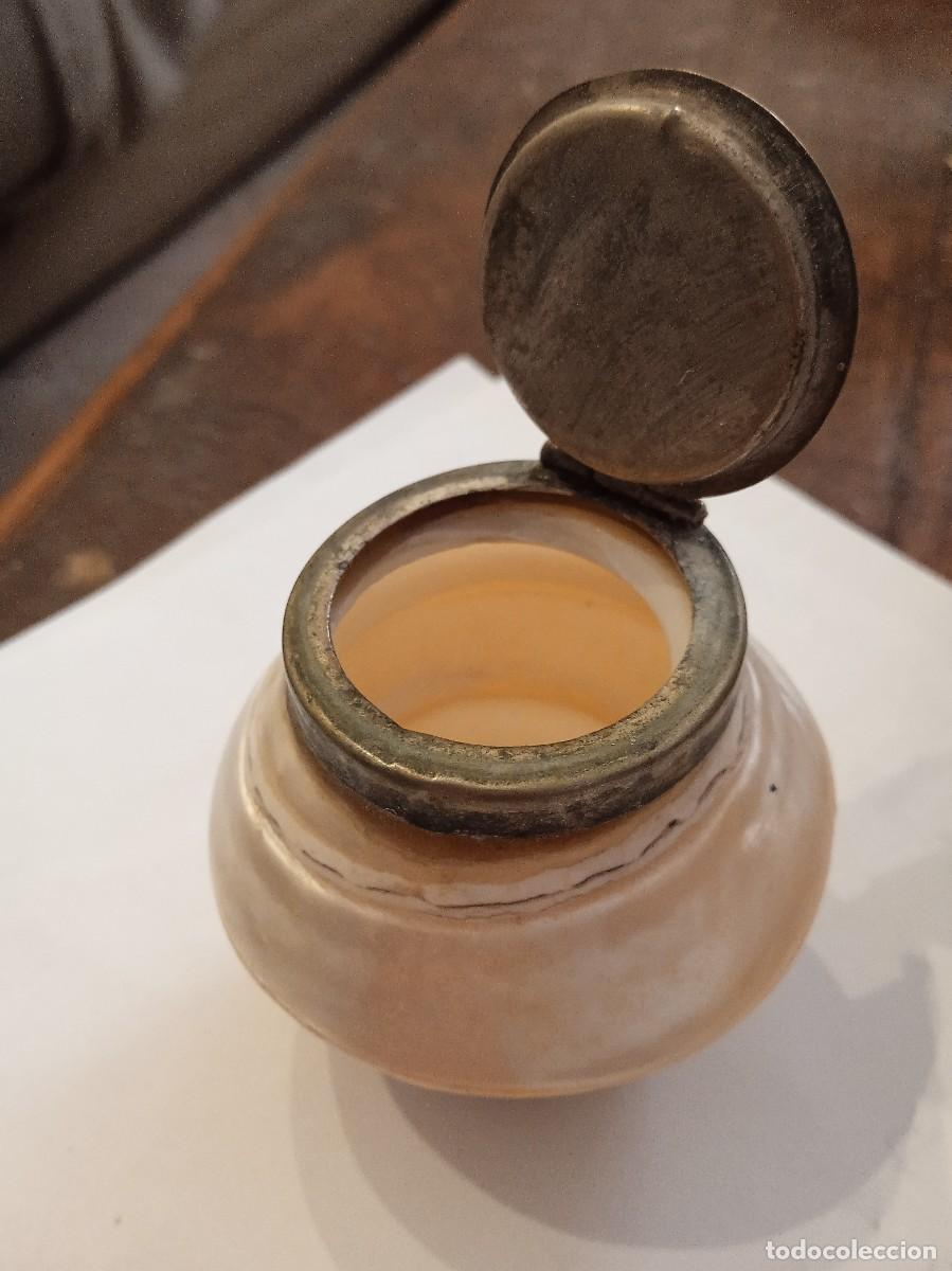 Antig&uuml;edades: RECIPIENTE CARACOLA DE N&Aacute;CAR - Foto 2