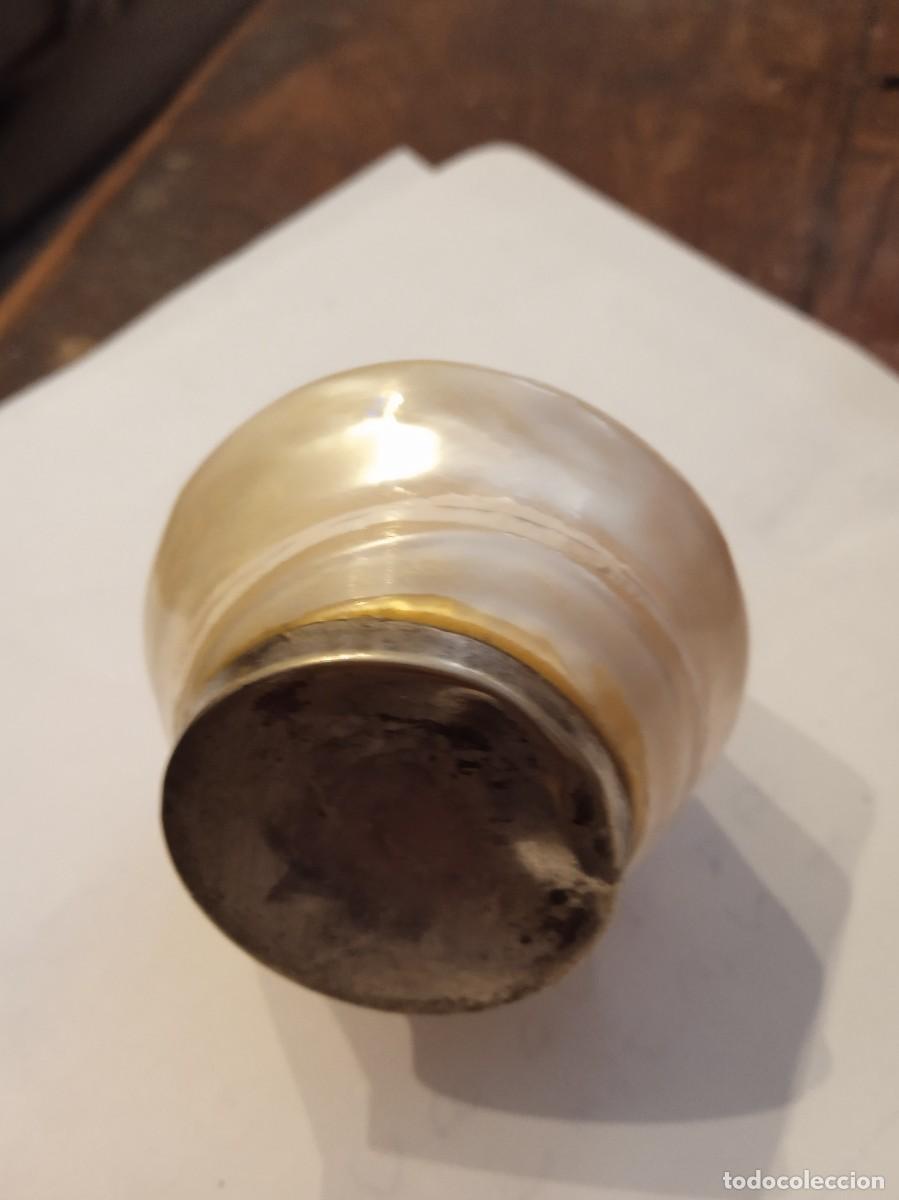 Antig&uuml;edades: RECIPIENTE CARACOLA DE N&Aacute;CAR - Foto 3