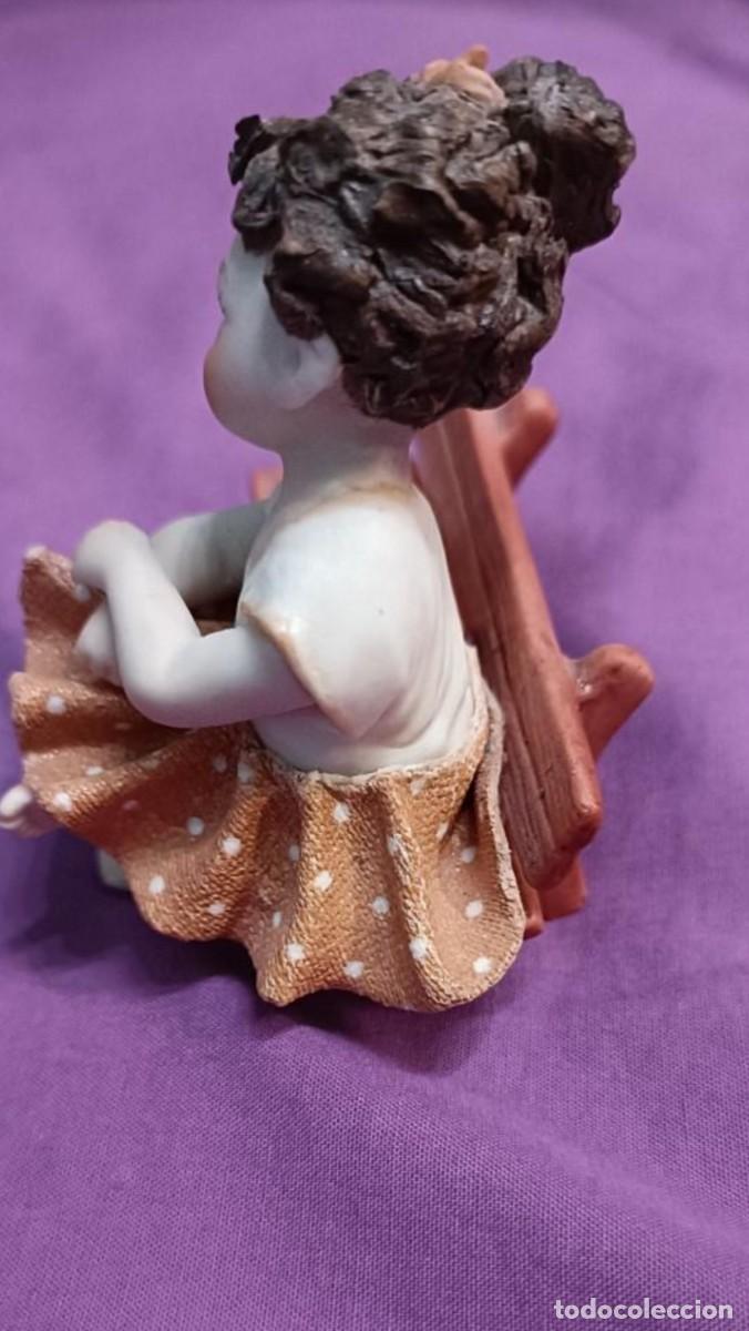 Antig&uuml;edades: Figura ni&ntilde;a tipo Biscuit - Foto 2