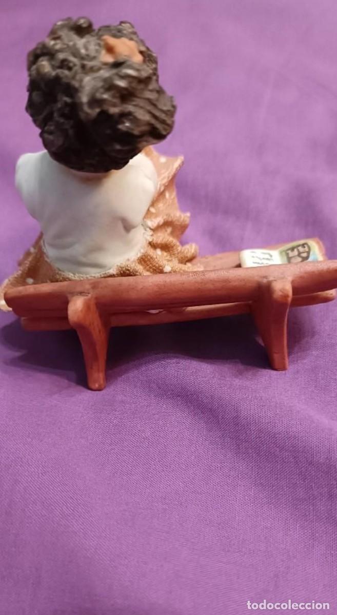 Antig&uuml;edades: Figura ni&ntilde;a tipo Biscuit - Foto 3