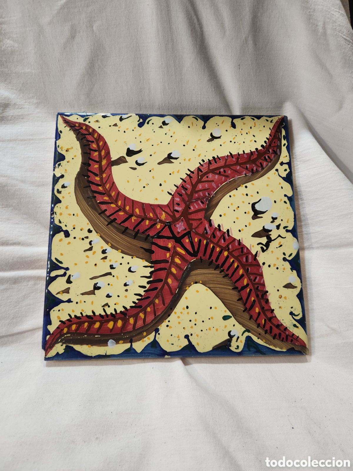 Antig&uuml;edades: AZULEJO DALI 20x20cm. - Foto 1